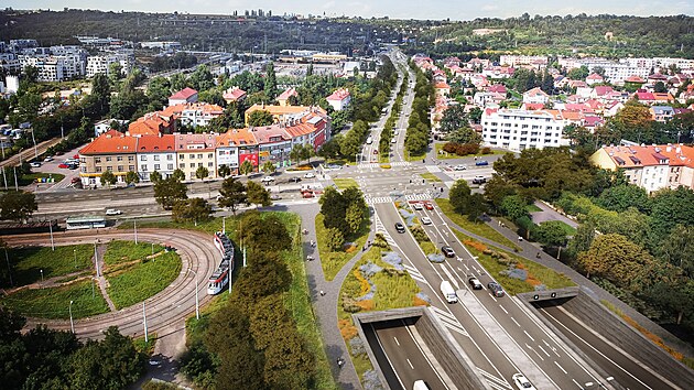 Tunel v Hloubětíně
